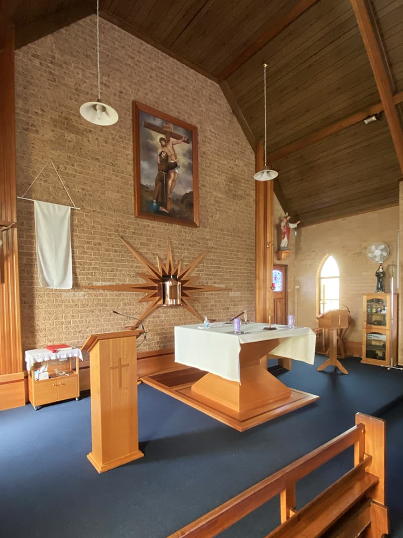St Francis Chapel Altar