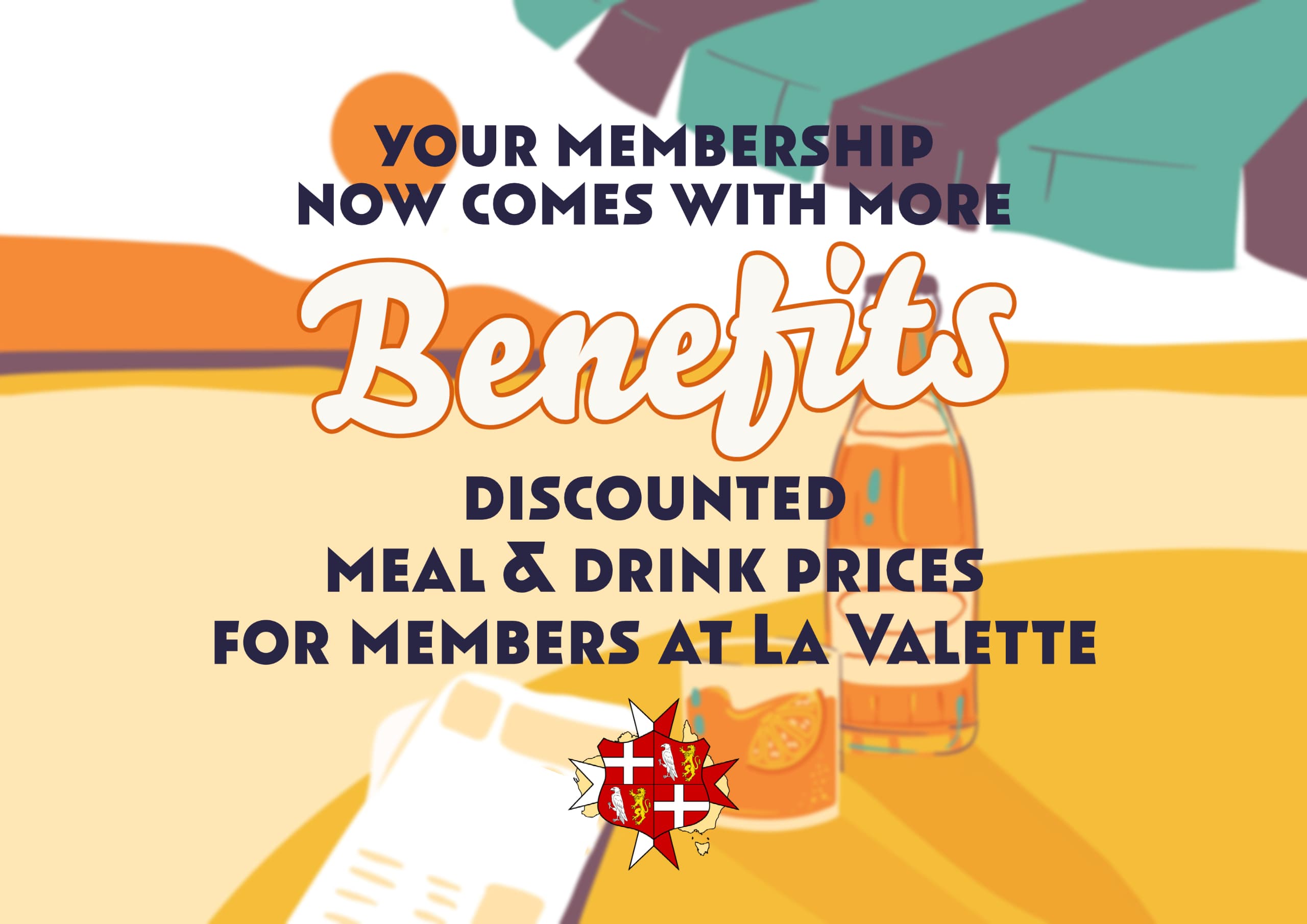 Membership Benefits at La Valette Discounted Drink Prices